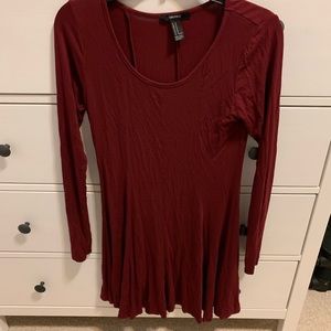 Maroon dress